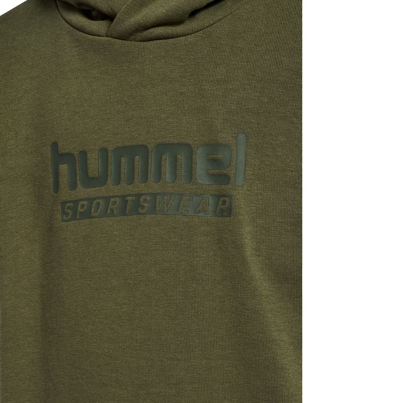 Hummel Base hettegenser til barn, Winter Moss