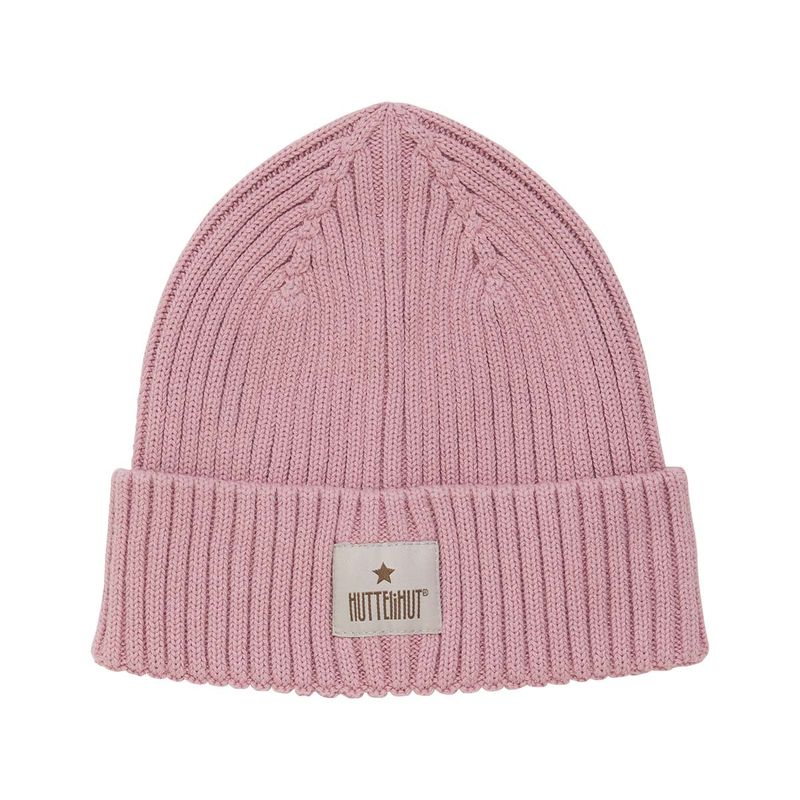 HUTTEliHUT Rib vår-og høstlue, Deauville Mauve
