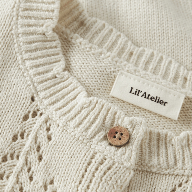 Hovedbilde Lil' Atelier Nmfoplea cardigan til småbarn, ...