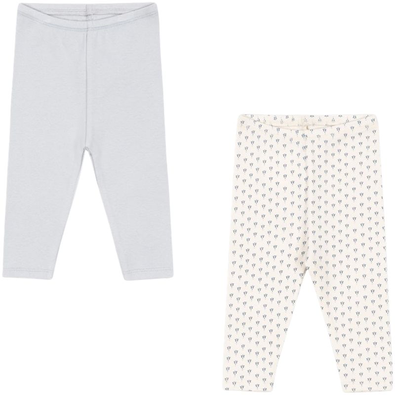 Konges Sløjd Bello 2-pack leggings til baby, Punto Blu
