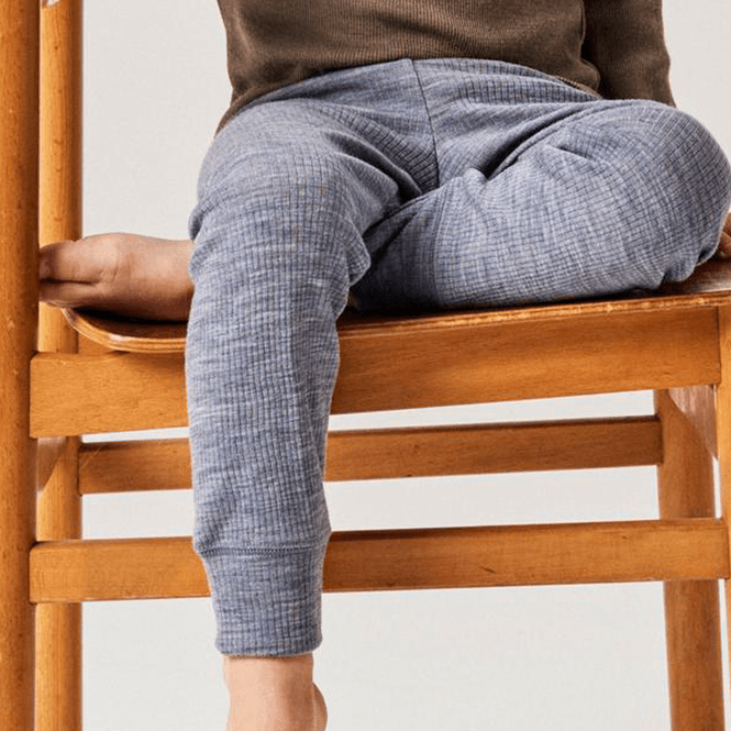 Hovedbilde Name It Nmnwax Rib leggings i ull småbarn, ...