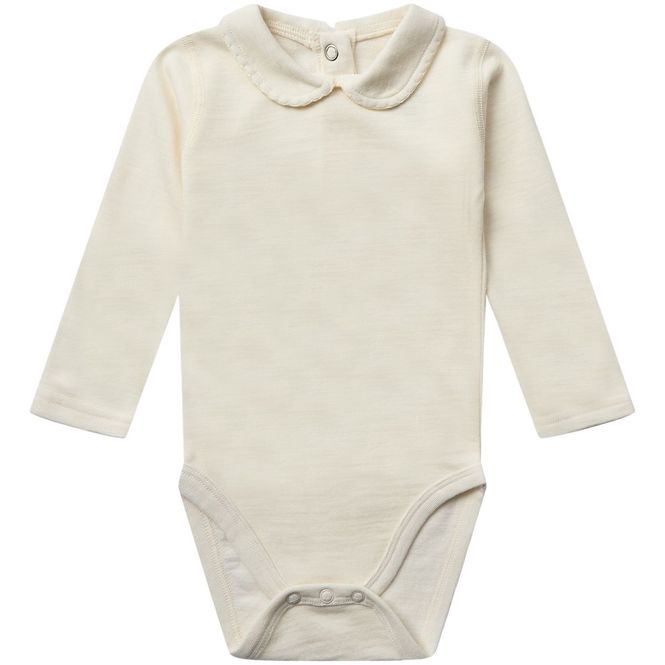 Hovedbilde Hust and Claire Hcbeate body i ull/bambus, Ivory