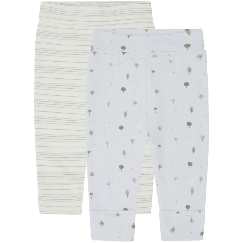 Hust and Claire Hcluca 2-pack leggings, Green Sage