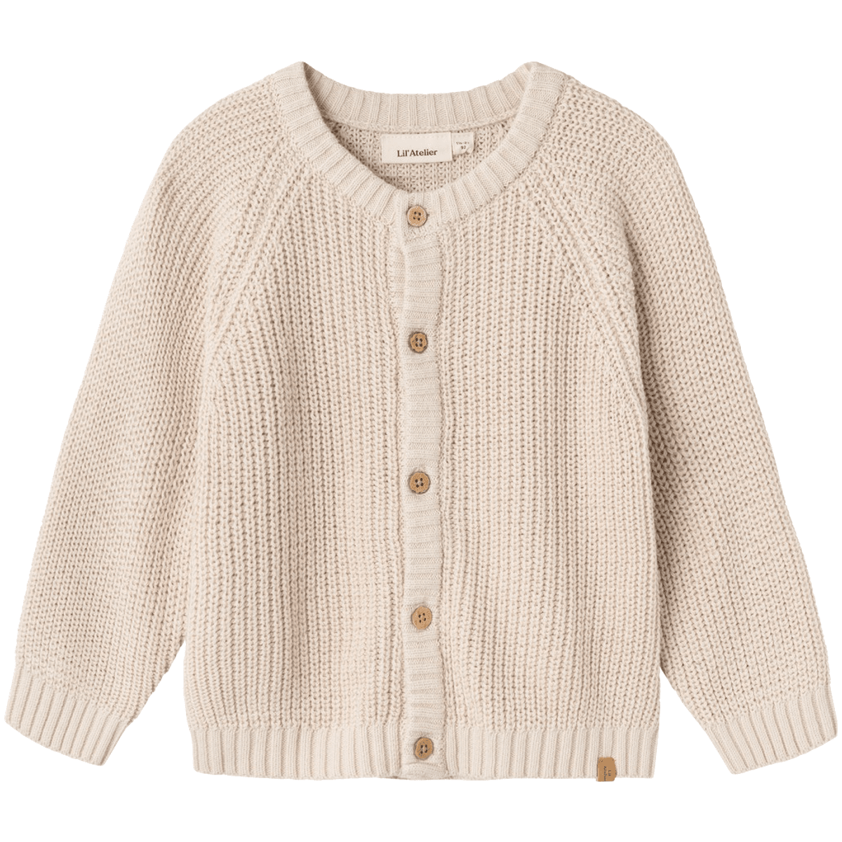 Lil' Atelier Nmnemlen cardigan til småbarn, Sheer Bliss