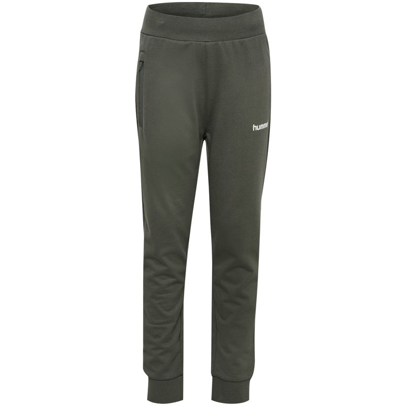 Hummel Hmljr Logo joggebukse til barn, Castor Gray