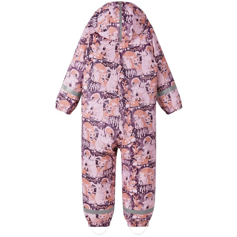 Reima Moomin Rapakko regndress til småbarn, Pale Rose