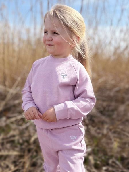 Hovedbilde Hummel x DressMyKid Bumble joggedress-sett, Mauve ...