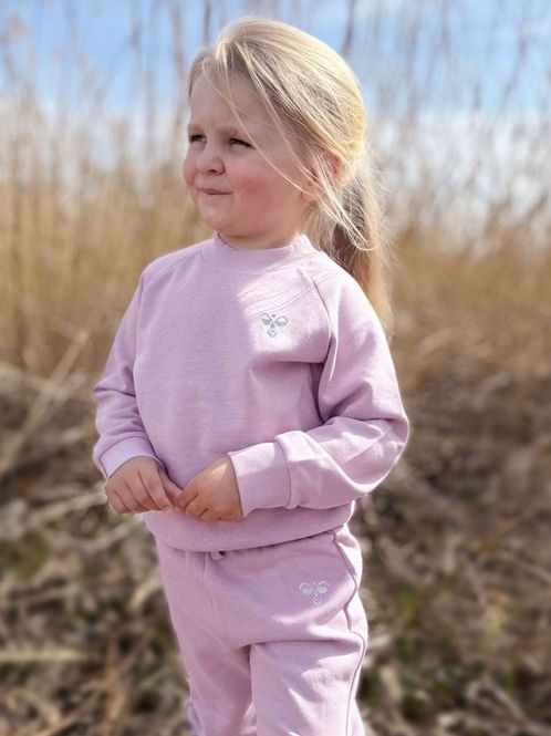 Hovedbilde Hummel x DressMyKid Bumble joggedress-sett, Mauve ...