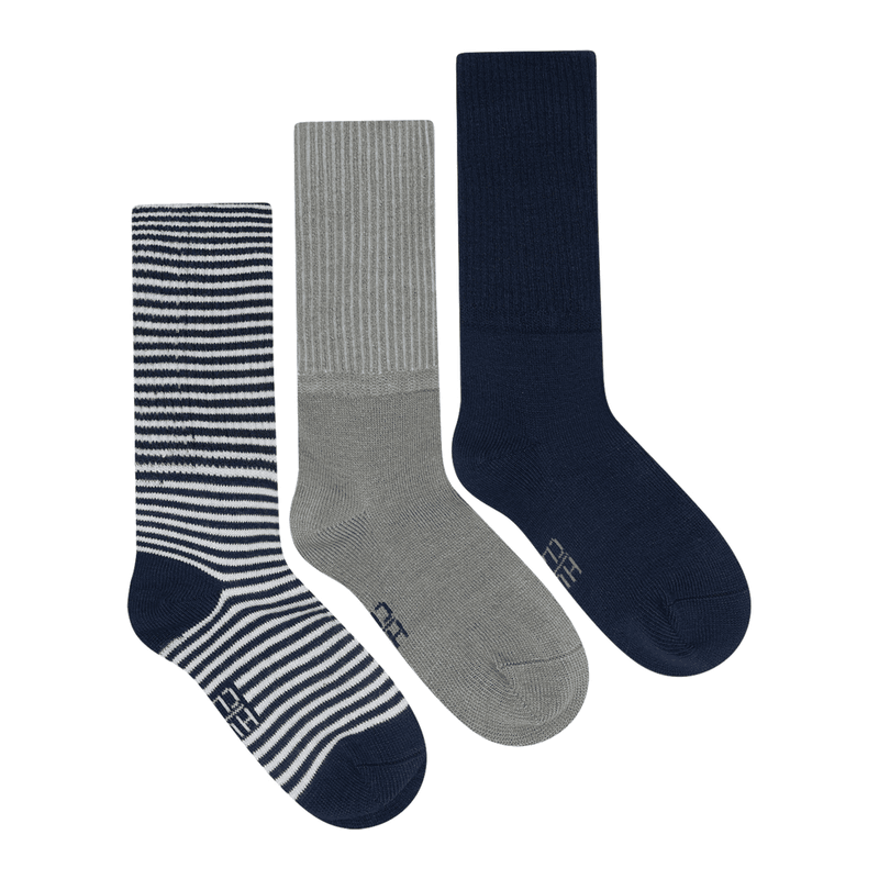 Hust and Claire Hcfosu 3-Pack sokker i bambus, Blues