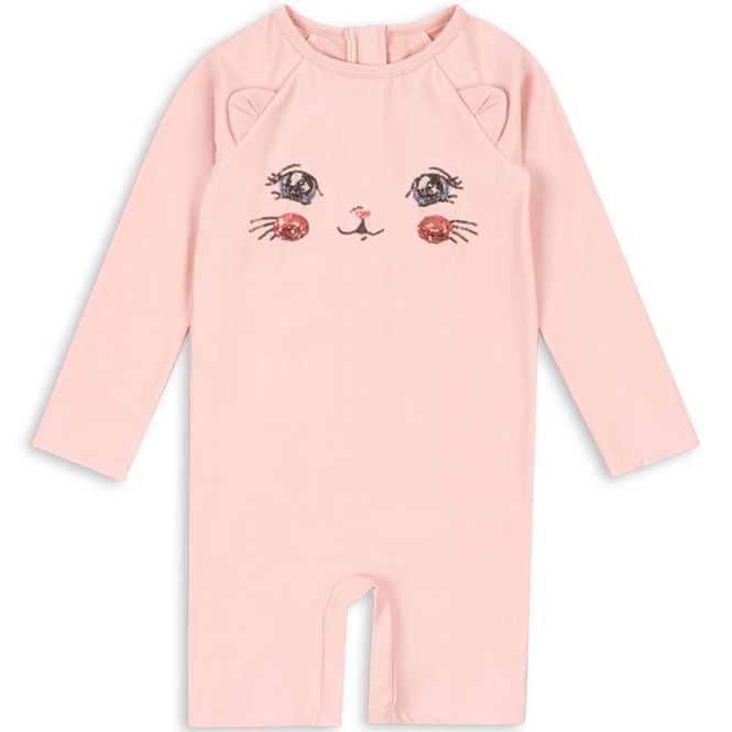Hovedbilde Konges Sløjd Kitty UV-drakt til barn, Powder Pink