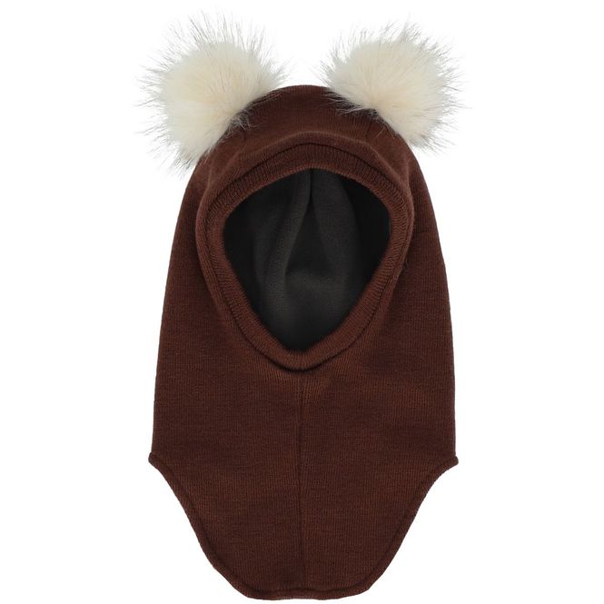 Hovedbilde Gullkorn Antimo balaclava i ull, Brun