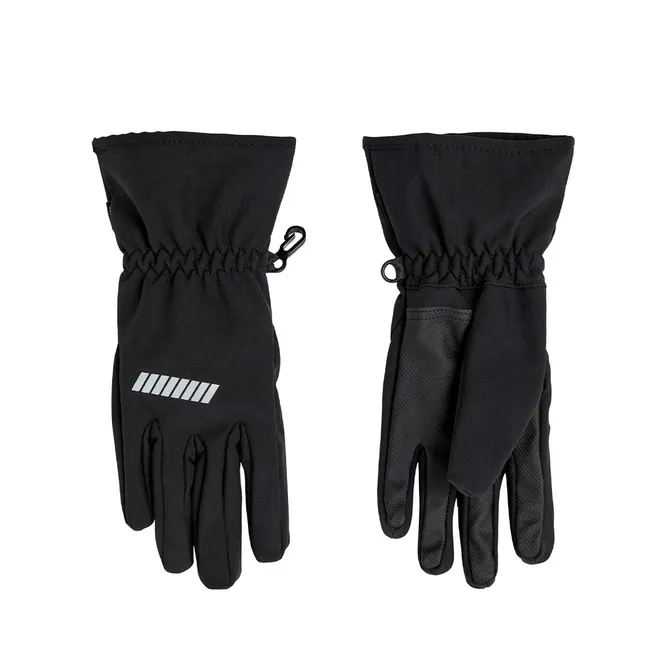 Hovedbilde Name It Nknalfa Glove7 softshell hansker, Black