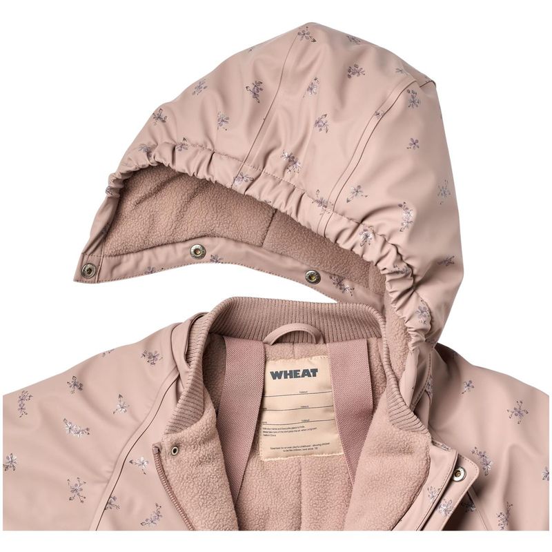 Wheat Ludo PU vinterdress til barn, Dry Rose Flowers