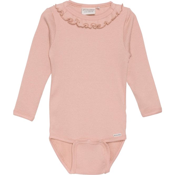 Hovedbilde Minymo Rib body, Misty Rose