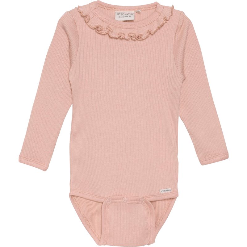Minymo Rib body, Misty Rose