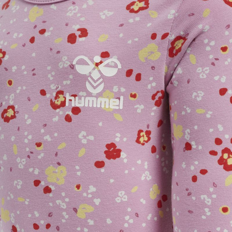Hummel Mira body til baby og småbarn, Mauve mist