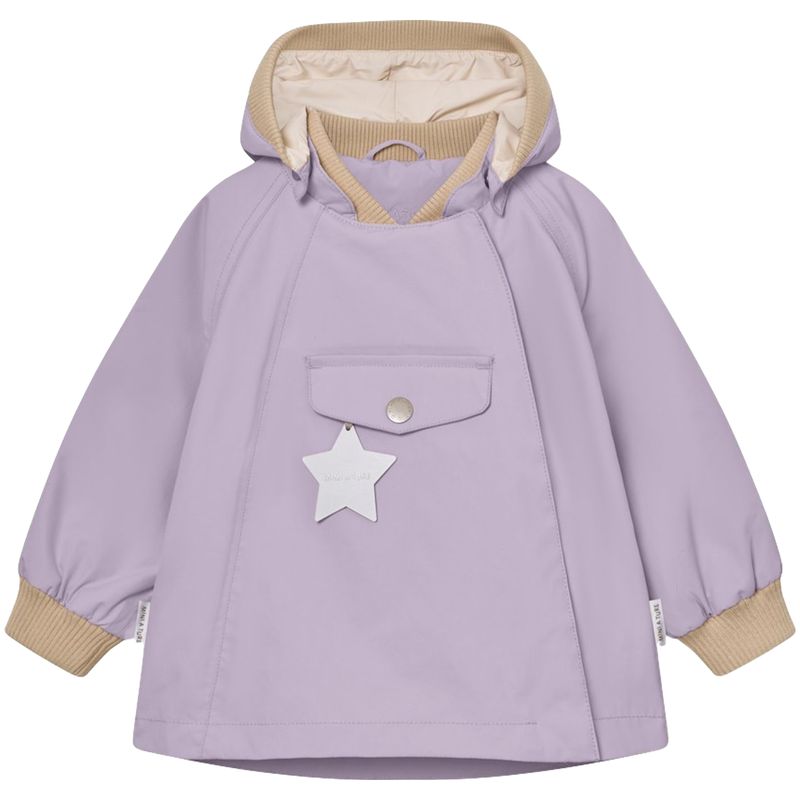 Mini A Ture Matwai vår-og høstjakke småbarn, Minimal lilac