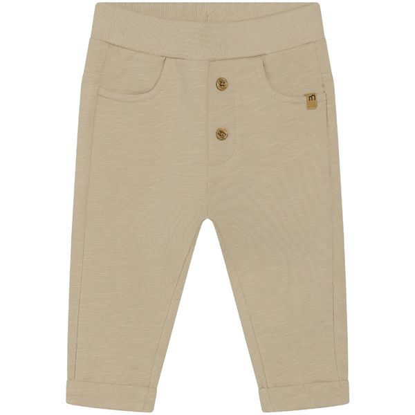 Hovedbilde Minymo joggebukse til baby, White Pepper