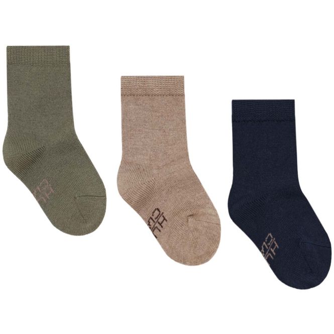 Hovedbilde Hust and Claire Foty 3-Pack Socks, ull/Bamboo, ...