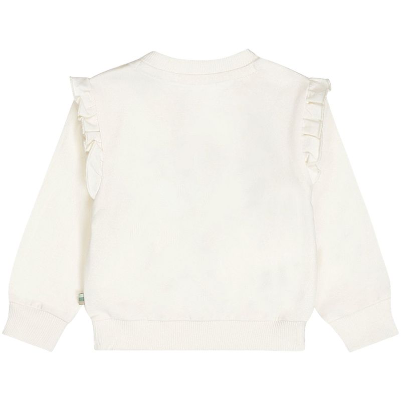 Dirkje sweatshirt til småbarn, Off-white