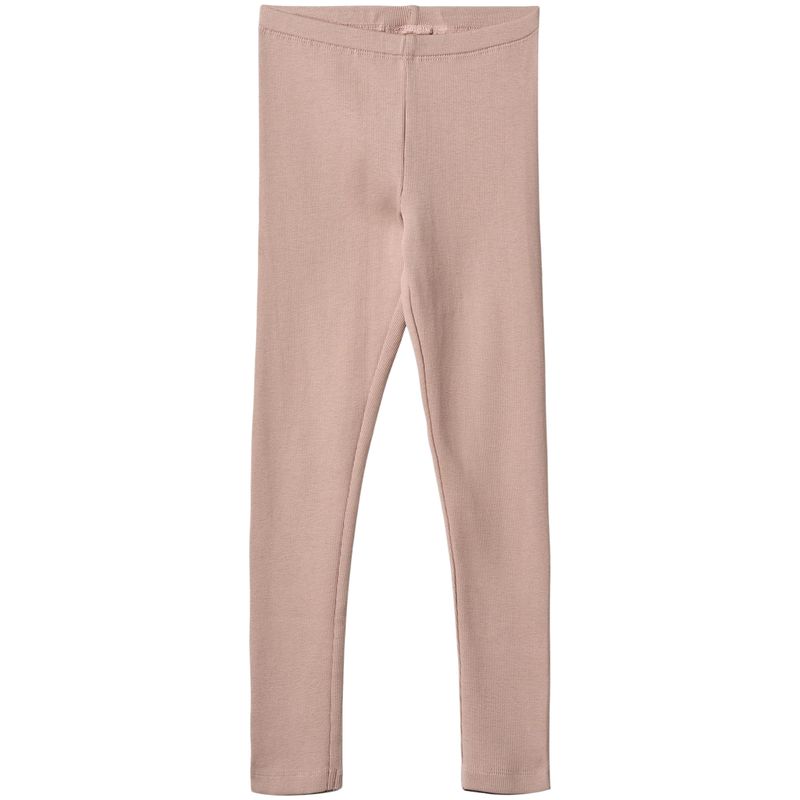 Wheat Jules ribb leggings til barn, Powder