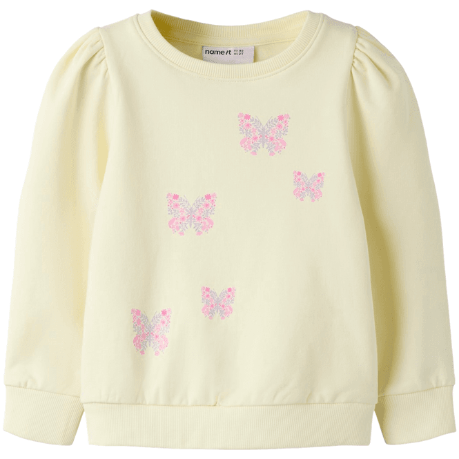 Hovedbilde Name It Nmffilukka sweatshirt til småbarn, Pear ...