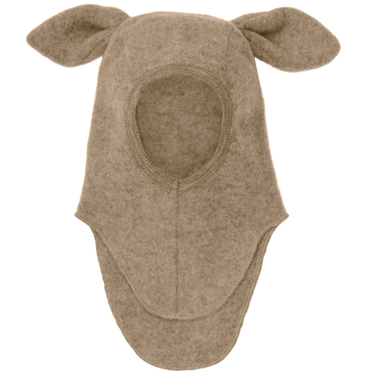 HUTTEliHUT Balaclava Kanin ullfleece, Savannah Melange