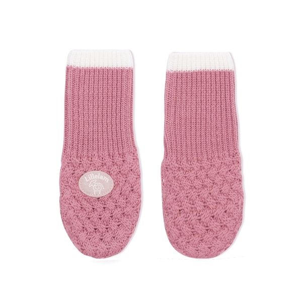 Hovedbilde Lillelam Classic votter i merinoull, Blush