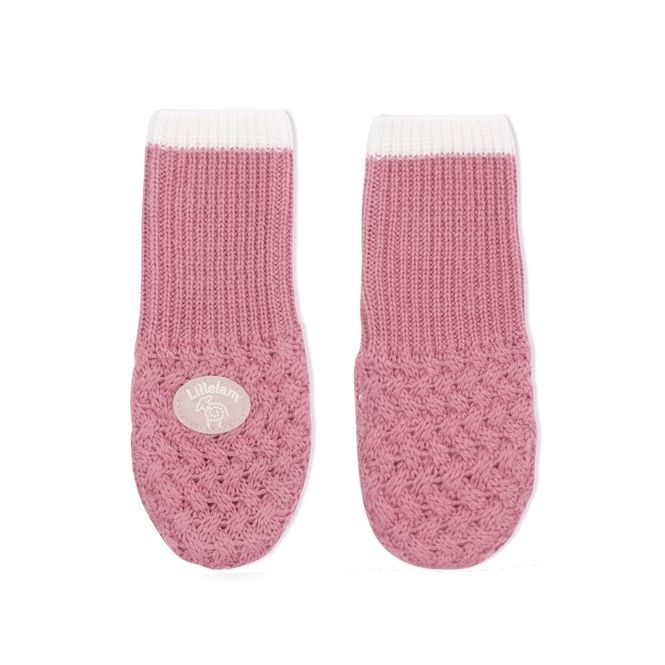 Hovedbilde Lillelam Classic votter i merinoull, Blush
