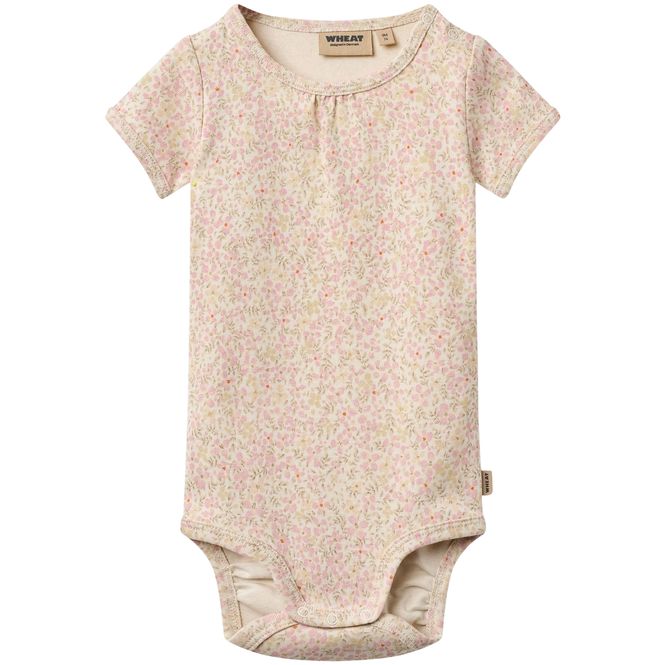 Hovedbilde Wheat Linette kortermet body, Coral Flowers