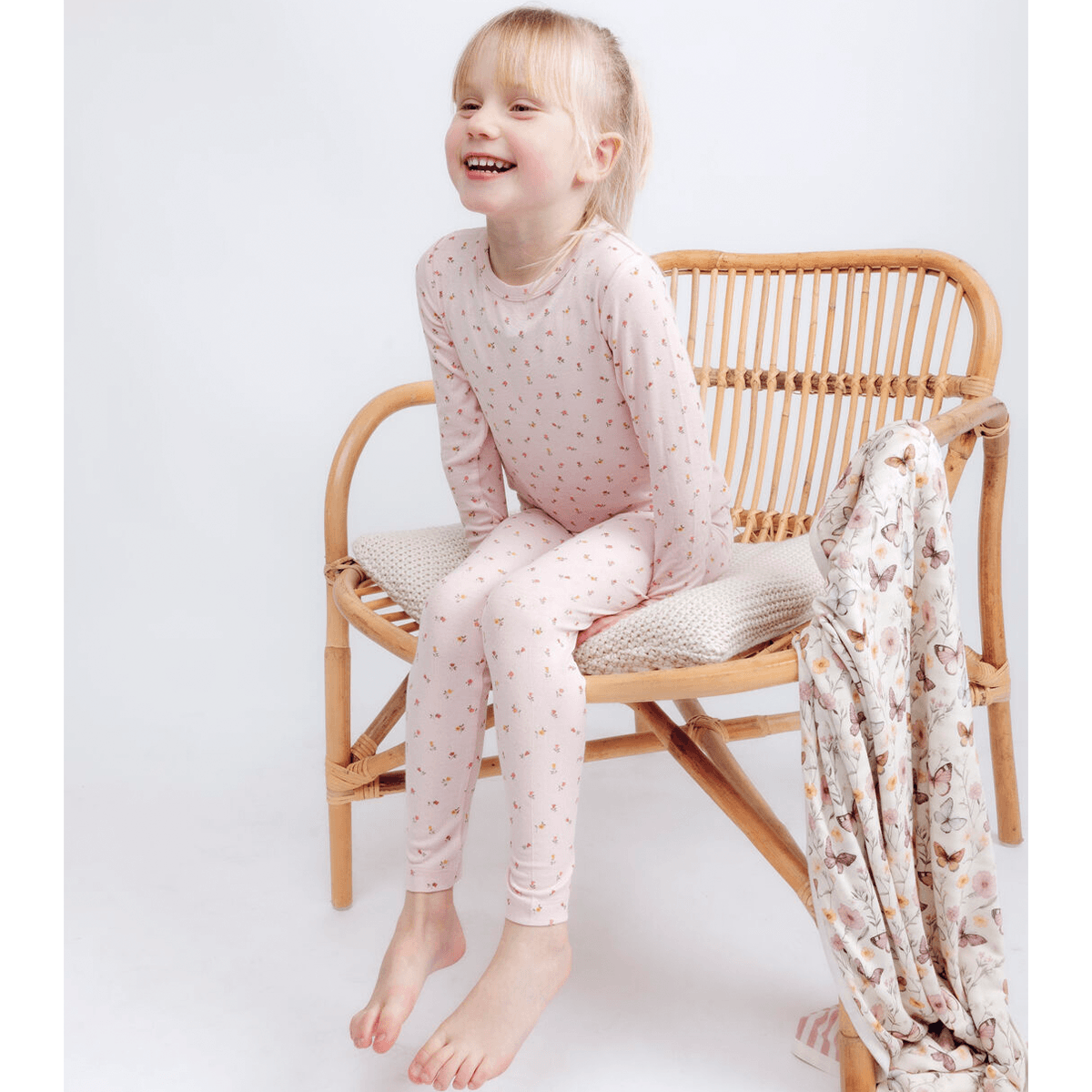 Hust and Claire Hcludo leggings i bambus, Chalk Pink