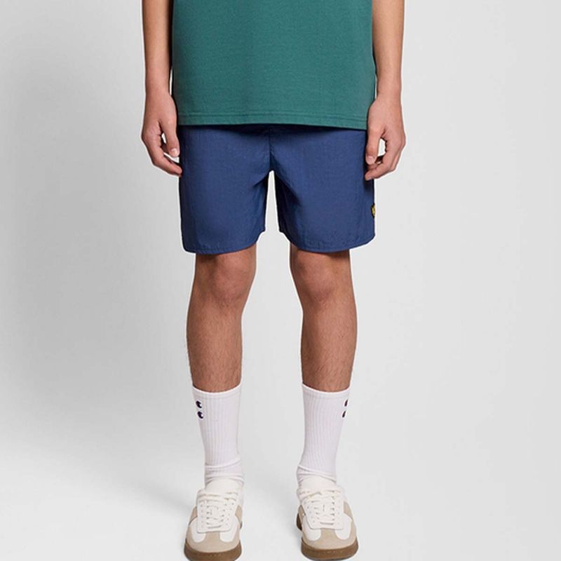 Lyle and Scott badeshorts til barn og ungdom, Dark Cornflow.