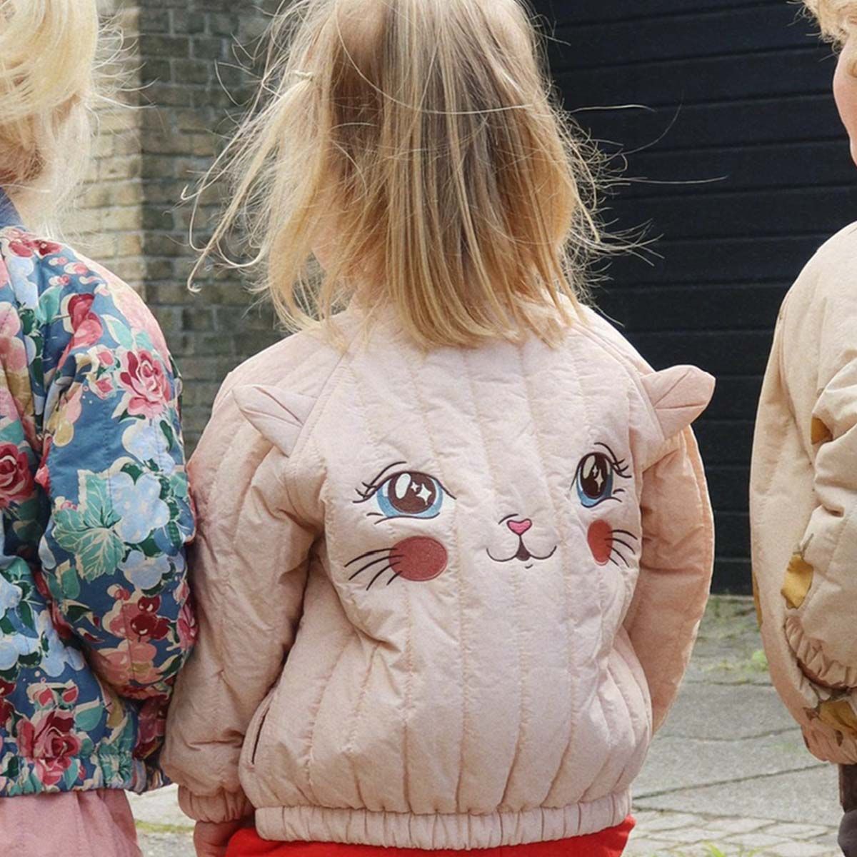 Konges Sløjd Juno bomberjakke til barn, Cameo Rose