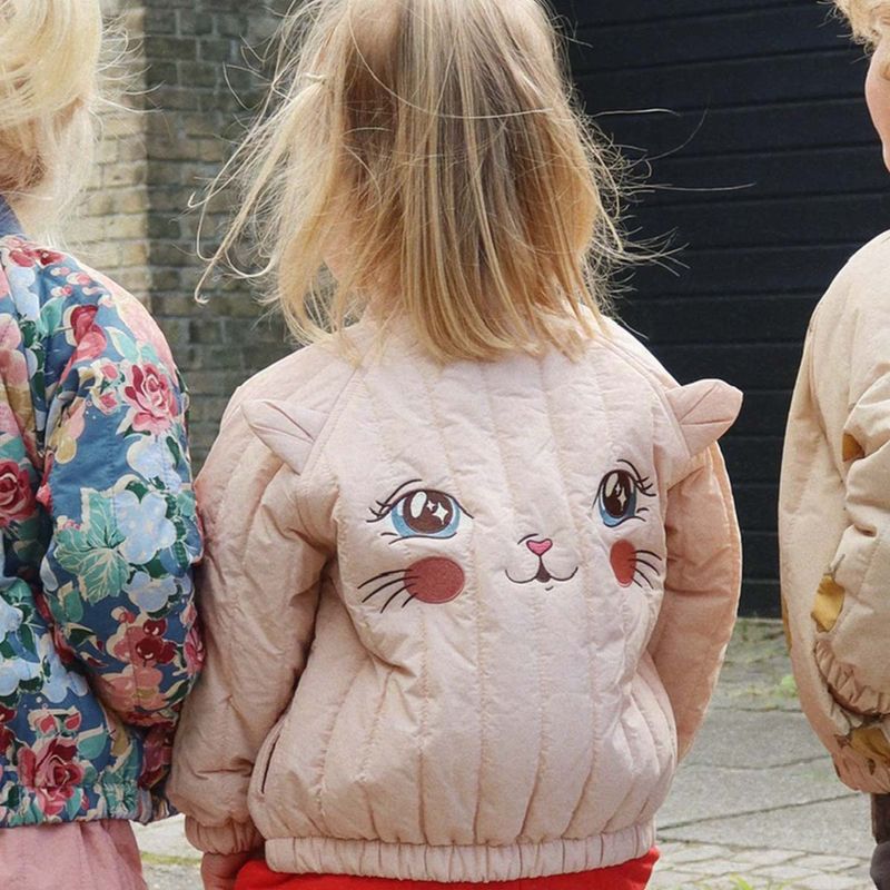 Konges Sløjd Juno bomberjakke til barn, Cameo Rose