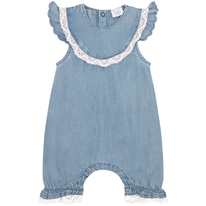 Hust and Claire Hcmagie overall til baby, Blue Denim