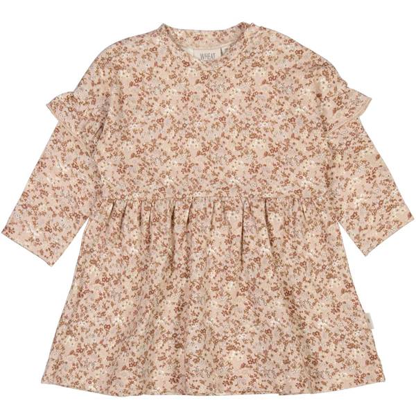 Bilde av Wheat Lilja kjole til baby, pale lilac flowers
