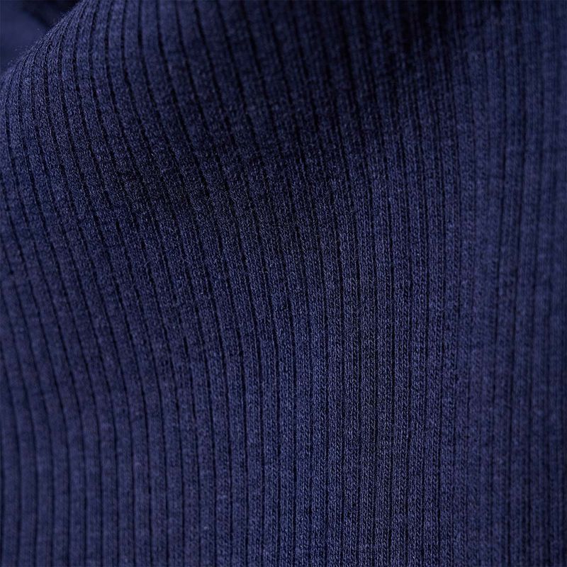 MinyMo ribb leggings til baby, Dark Navy