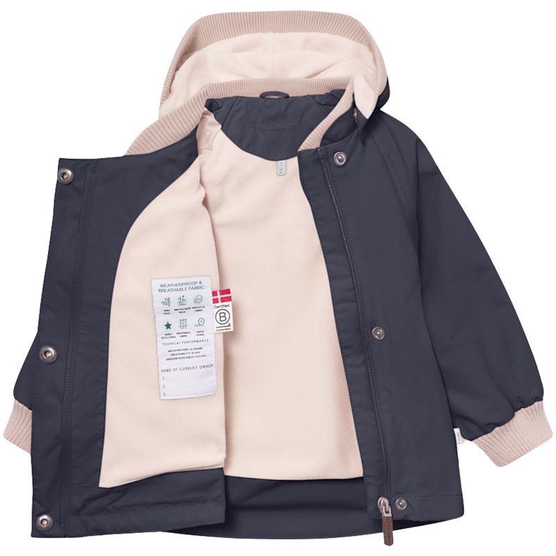 Mini A Ture Matwai vår-og høstjakke m/fleece, Ombre blue