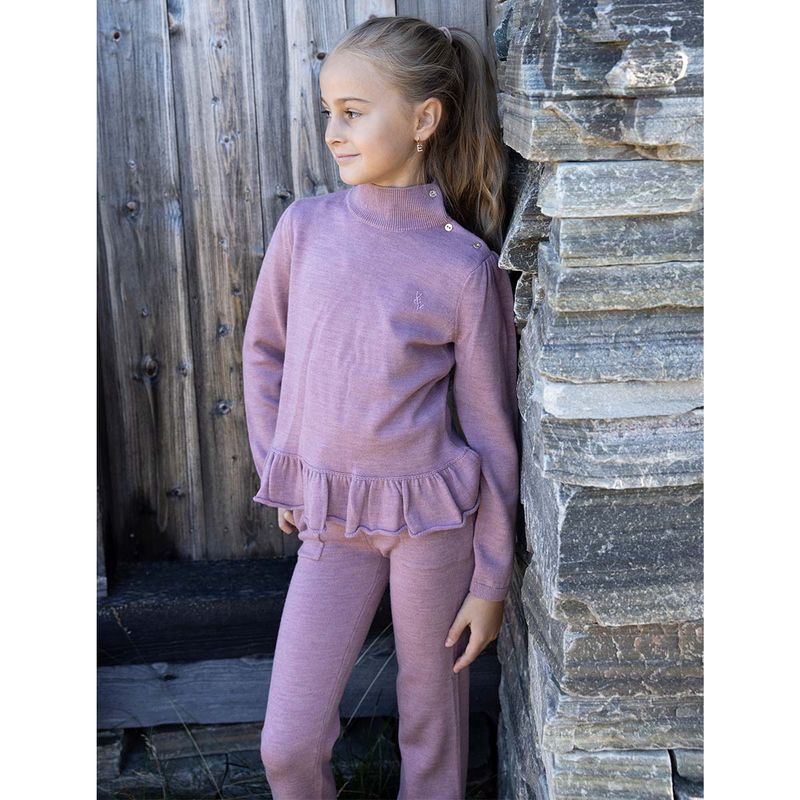 Vilje & Ve Aspen bukse i merinoull, Blush rose