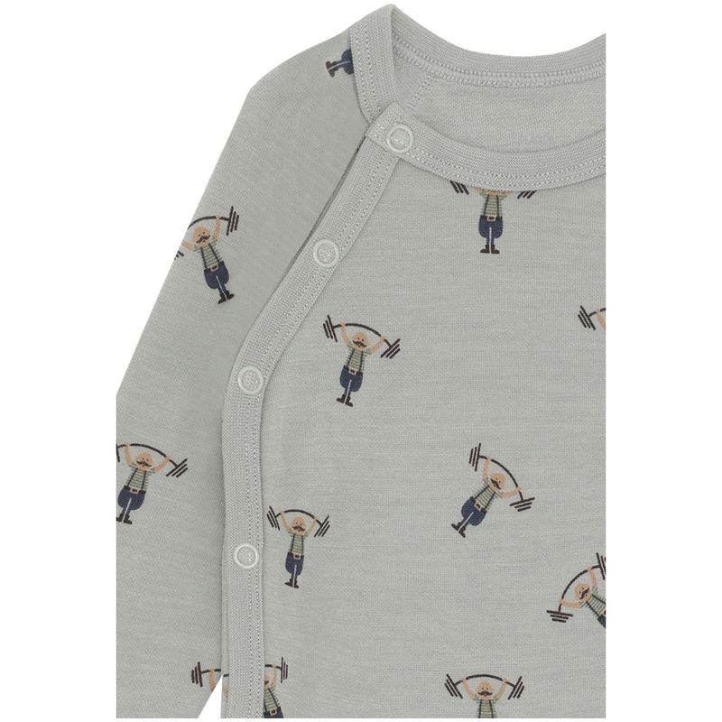 Hust and Claire Baloo SM omslagsbody ull/bambus, Forest Fog