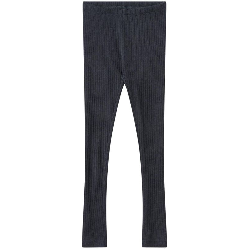Wheat Agi leggings i ull/silke til barn, Navy