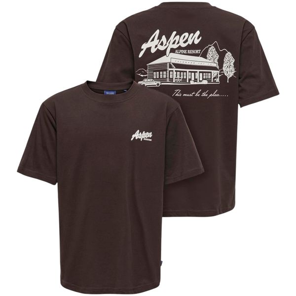 Hovedbilde Only & Sons Osjlarry t-skjorte, Coffee Bean