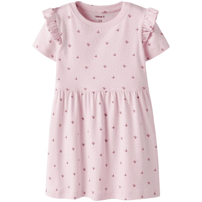 Hovedbilde Name It Nmfhannis kjole til småbarn, Cradle Pink