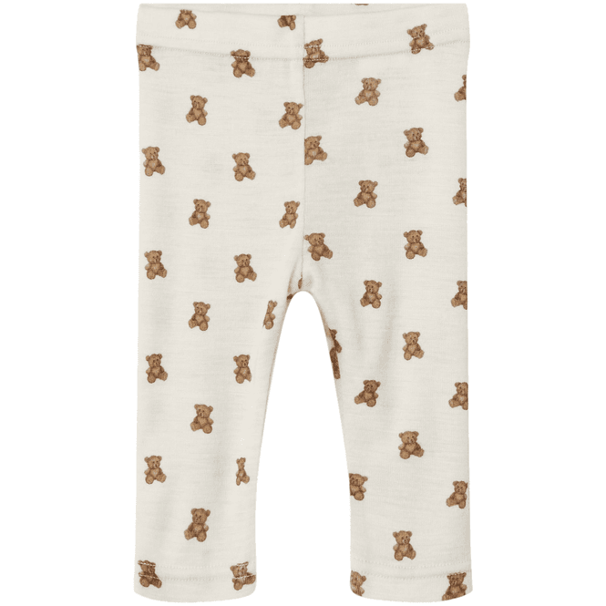Hovedbilde Lil' Atelier Nbnnalu leggings i ull/modal baby, ...