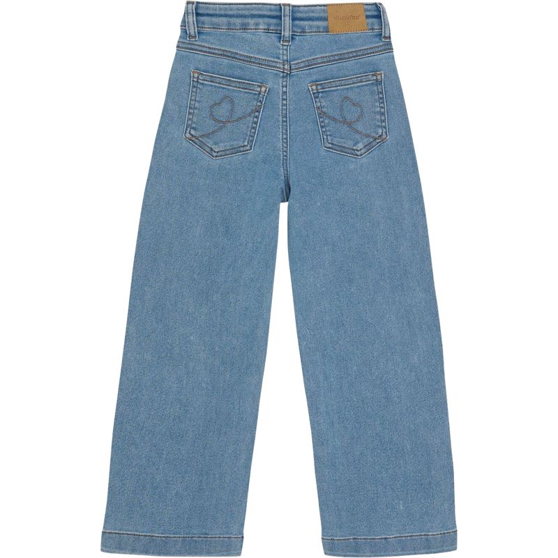 Minymo Wide jeans til barn, Light Dusty Blue