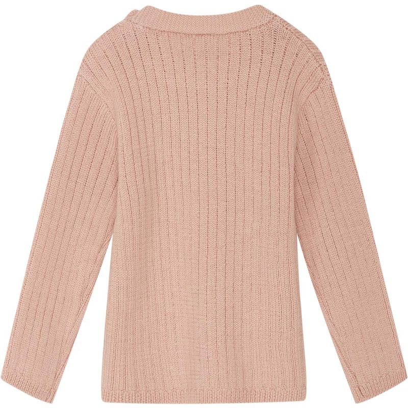 Hust & Claire Pil strikket ullgenser, rose cloud