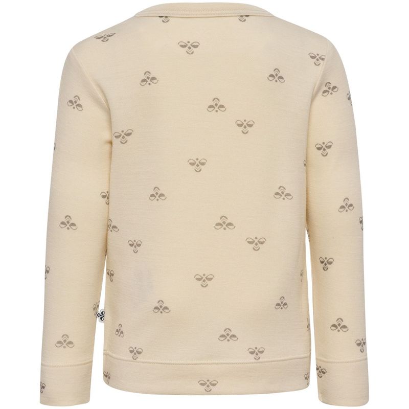 Hummel Hmlmini genser i ull/viskose til barn, Whitecap Gray