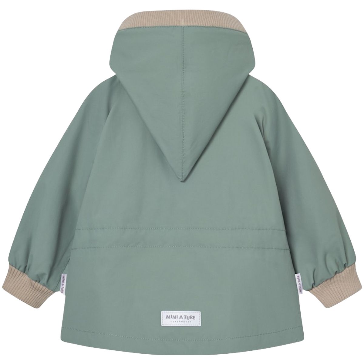 Mini A Ture Matwai vår-og høstjakke småbarn, Granite green