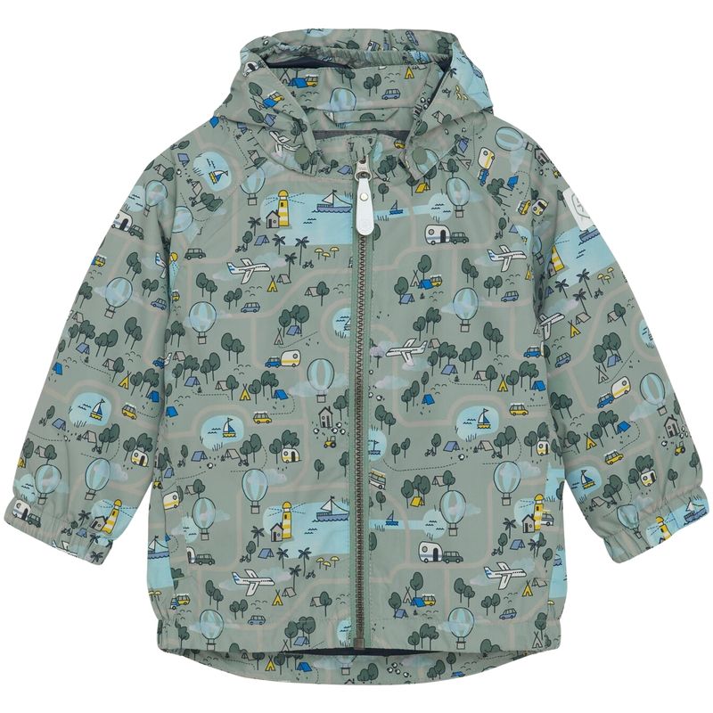 Color Kids høst-og vårjakke til småbarn, Iceberg Green