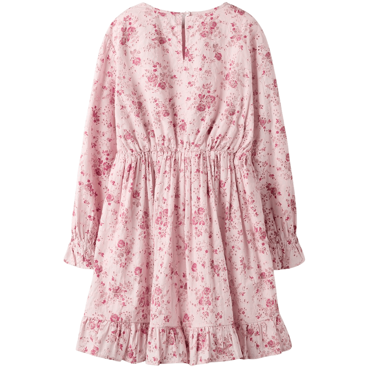 Name It Nkffembroder kjole til barn, Cradle Pink